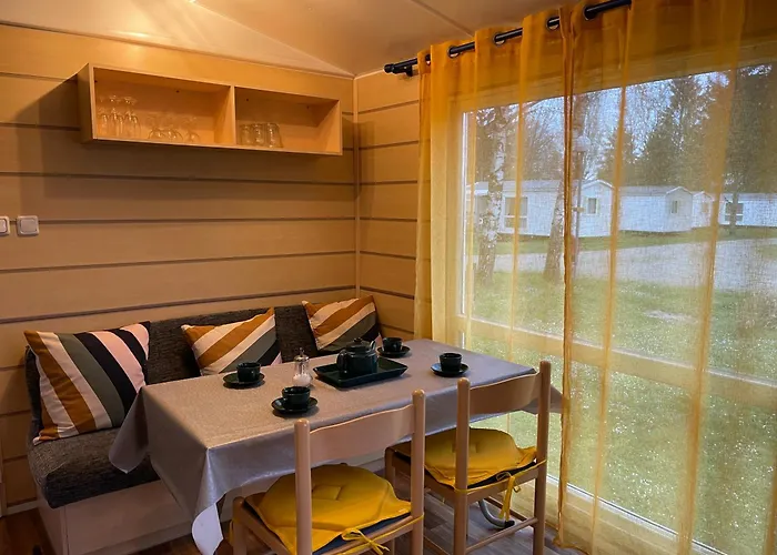 *air-conditioned* Mobilhome Near Europapark ホリデーパーク Boofzheim